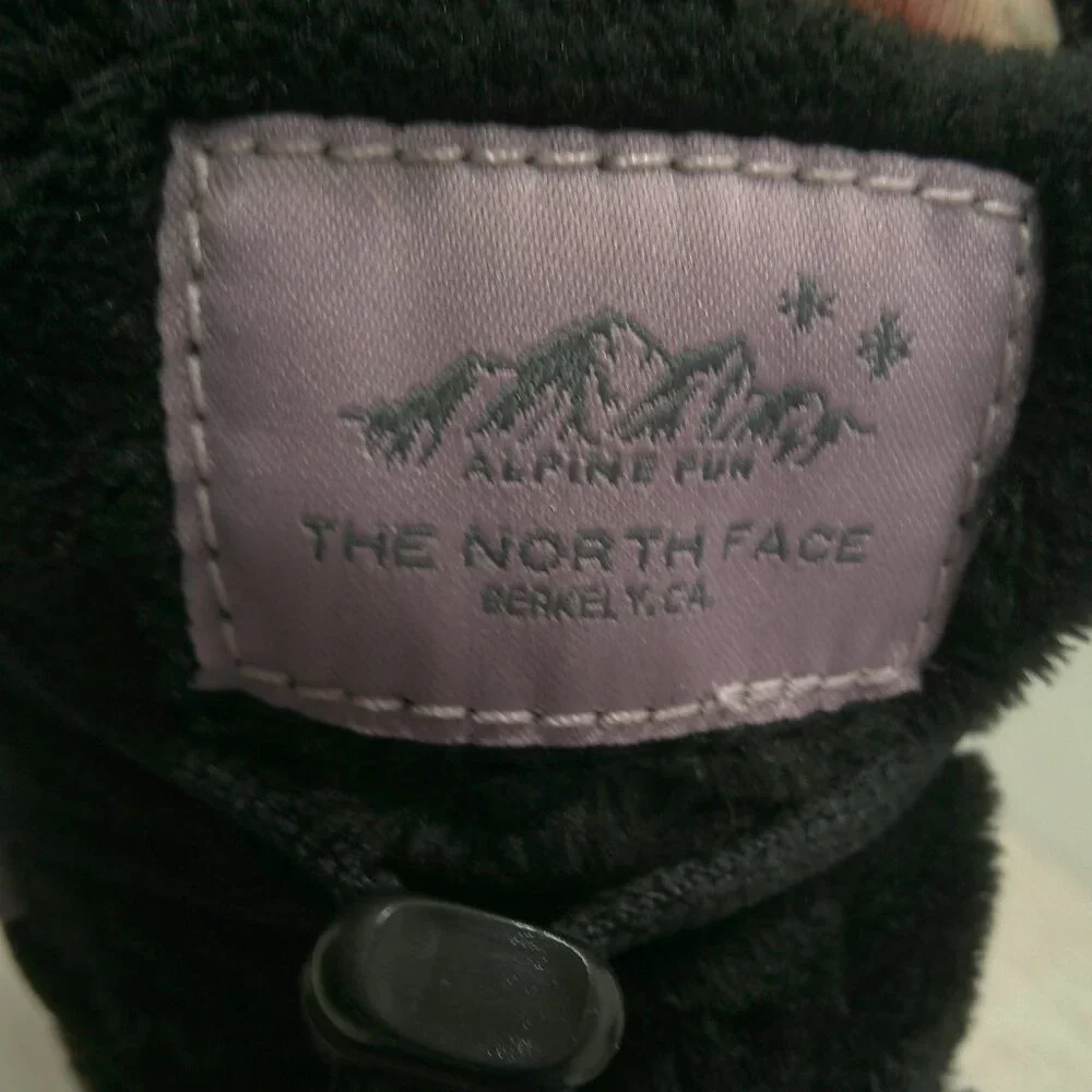 The North Face Shellista Lace up Gray Pink Waterproof Winter Snow Boot Size 3